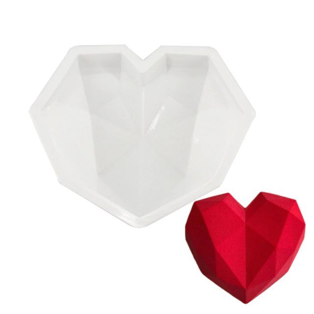 Silicone Heart Shaped Cake Molds