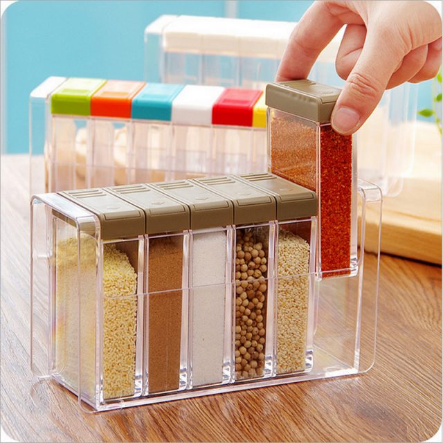 Kitchen Spice Storage Containers